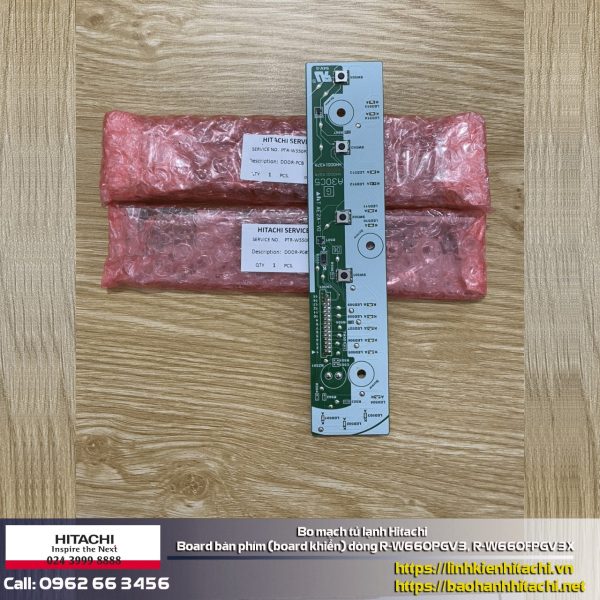 board tu lanh hitachi bo khien r w660pgv3 r