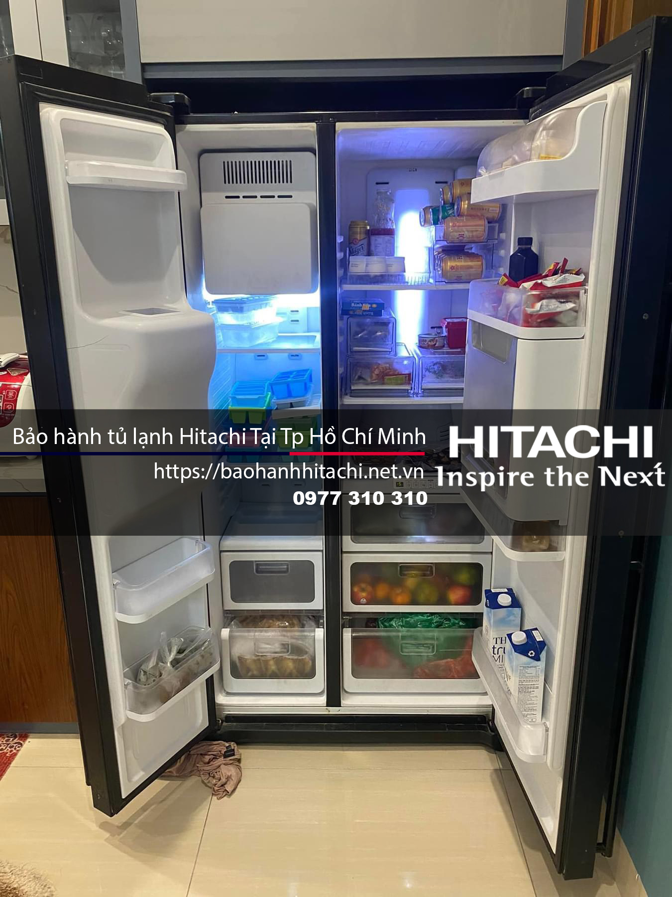 BẢO HÀNH TỦ LẠNH HITACHI TẠI TP HỒ CHÍ MINH